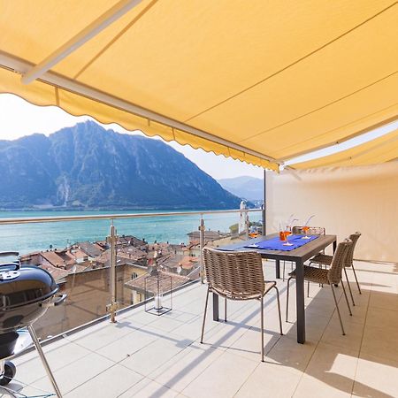 Casa Madlen - Bright Attic With Marvelous View Campione dʼItalia Exterior foto