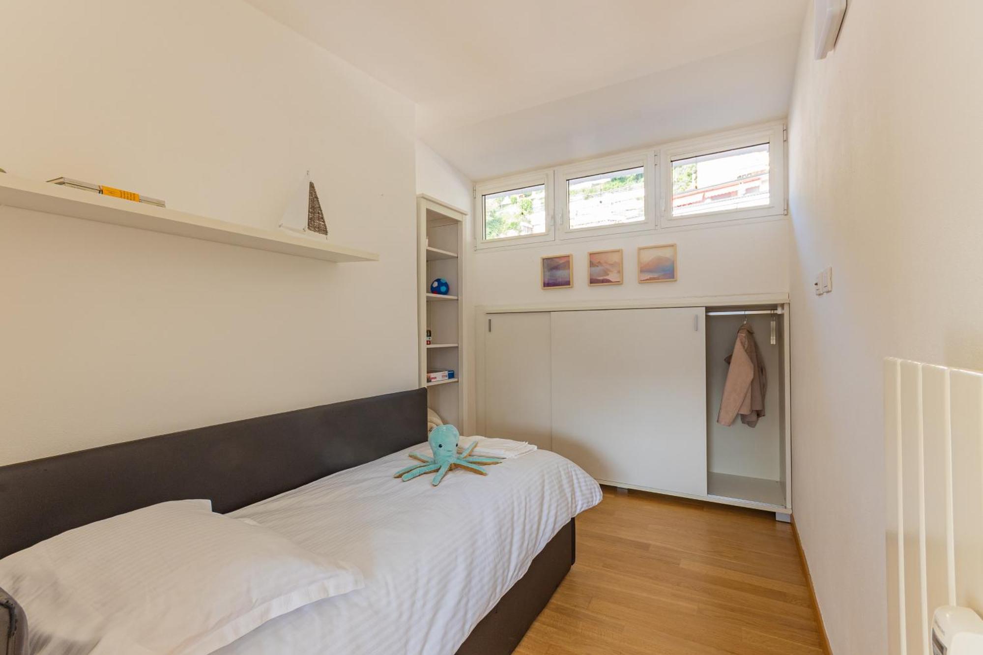 Casa Madlen - Bright Attic With Marvelous View Campione dʼItalia Exterior foto